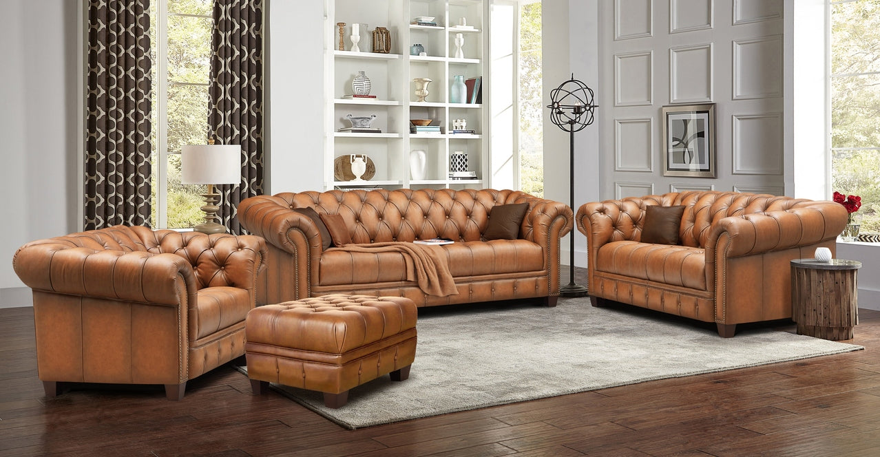 York Leather Sofa Collection